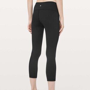 Lululemon Wunder Under Crop III Full-On Luxtreme 21" - Black Size 4